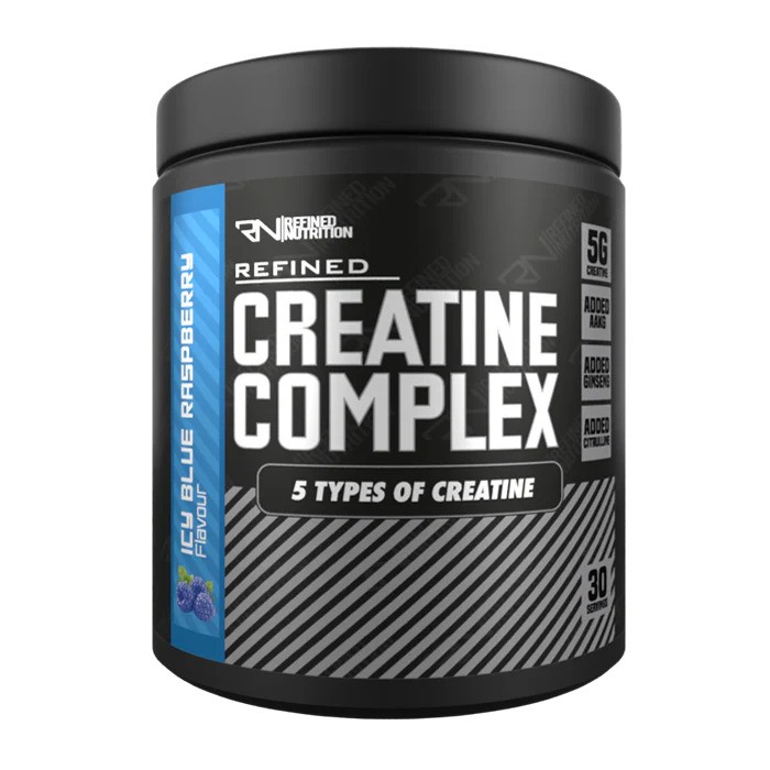 Refined Nutrition - Kreatinkomplex Iskall Blå Hallon + 300 g