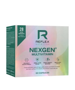 Reflex Nutrition - Nexgen sportmultivitamin + 60 kapslar