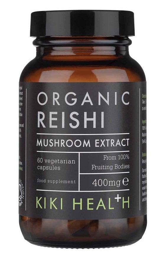 Reishi Extract Organic - Ekologiskt reishi-extrakt 400 mg + 60 kapslar