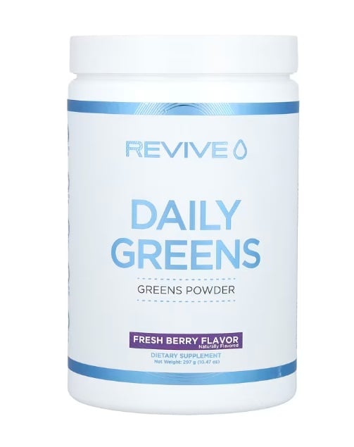 Revive - Dagligt grönt pulver - Fräscht bärpulver + 297 g