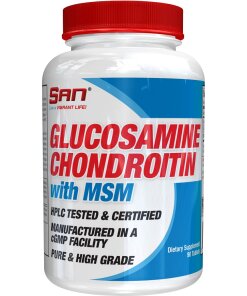SAN - Glukosamin Kondroitin med MSM + 90 tabletter