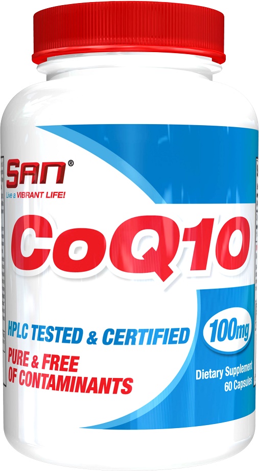 SAN - Koenzym Q10 100 mg + 60 kapslar