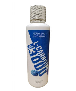 SAN - L-karnitin 3000 blå hallonsmak + 465 ml