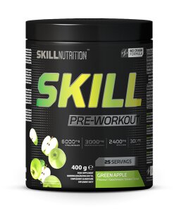 Skill Nutrition - Före träning Grönt äpple + 400g