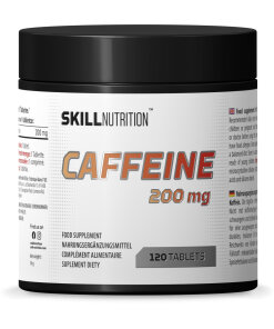 Skill Nutrition - Koffein 200 mg + 120 tabletter