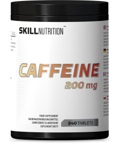 Skill Nutrition - Koffein 200 mg + 240 tabletter