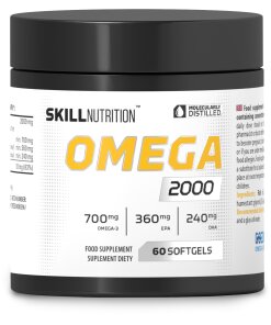 Skill Nutrition - Omega 2000 mjuka gelkapslar + 60 st