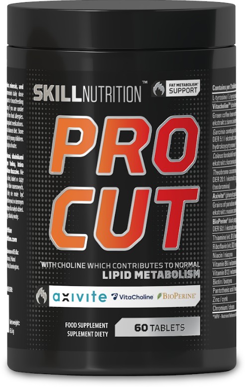 Skill Nutrition - Pro Cut Fettmetabolismstöd + 60 tabletter