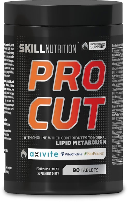 Skill Nutrition - Pro Cut fettmetabolismstöd + 90 tabletter