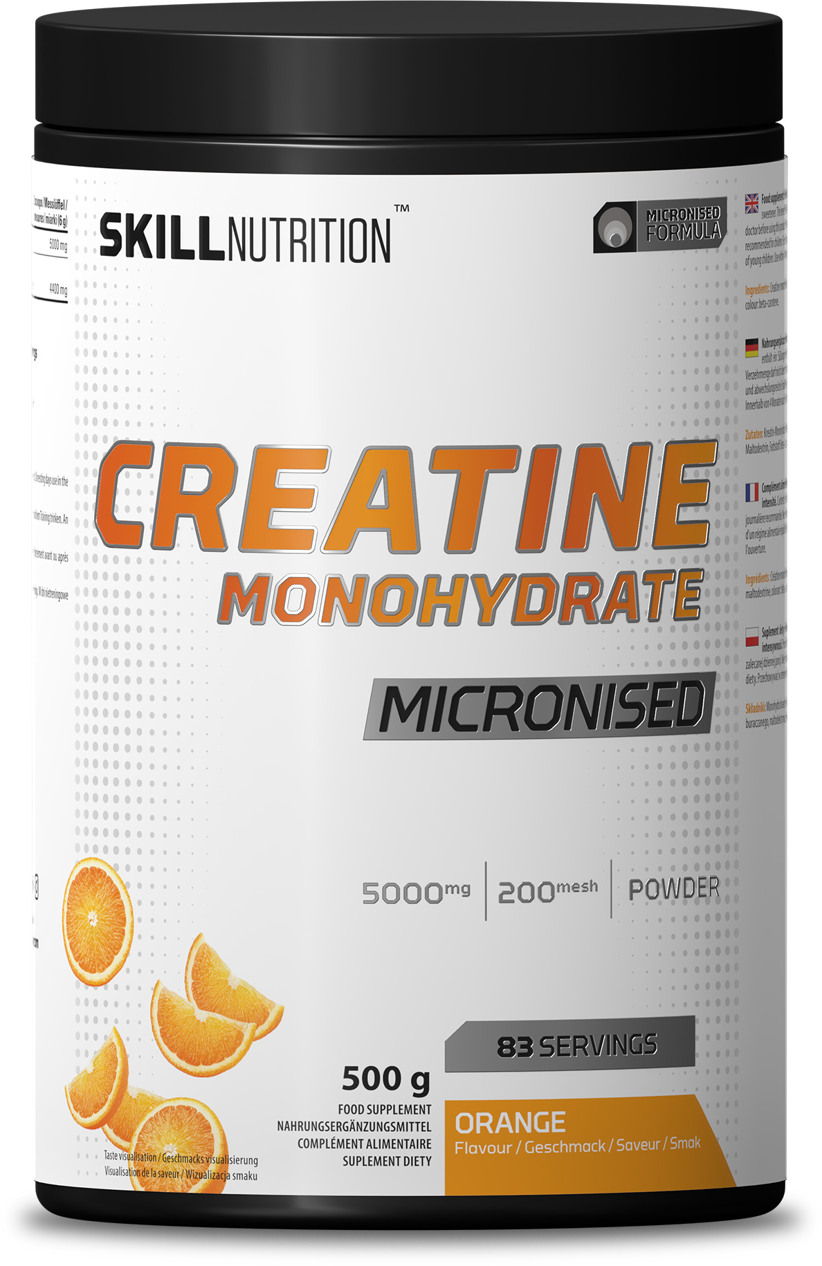 Skill Nutrition - mikroniserad kreatinmonohydrat