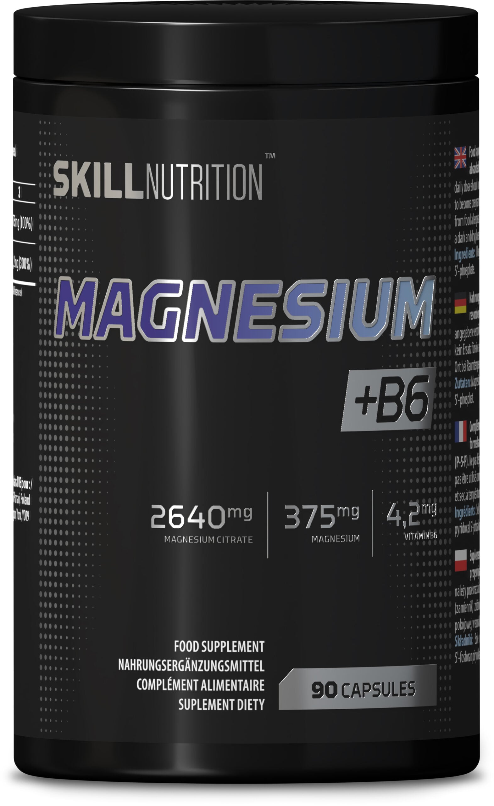 Skill Nutrition – Magnesium + B6