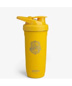 SmartShake - Harry Potter Hufflepuff rostfritt stålshaker + 900 ml