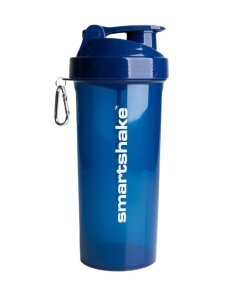SmartShake - Lite Series Shaker marinblå + 1000 ml