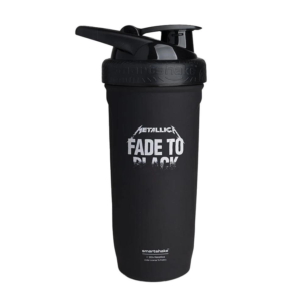 SmartShake Reforce Rostfritt Stål Shaker – Metallica Fade to Black 900 ml