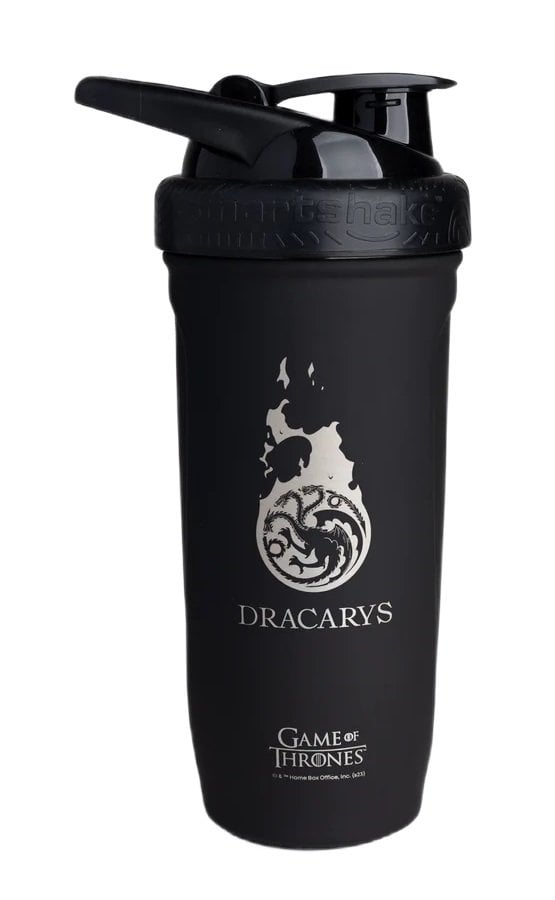 SmartShake - Reforce rostfritt stål Game of Thrones Dracarys-shaker + 900 ml