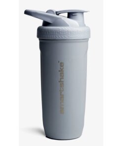 SmartShake - Reforce rostfritt stålshaker grå + 900 ml