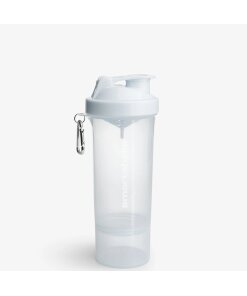 SmartShake - Slim Series shakerflaska vit + 500 ml