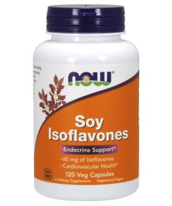 Soy Isoflavones – 120 Vegetabiliska Kapslar