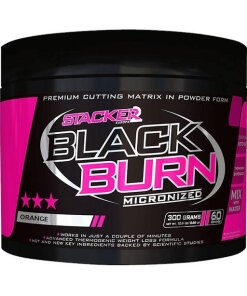 Stacker2 Europe - Black Burn Mikroniserad Apelsinsmak + 300 g