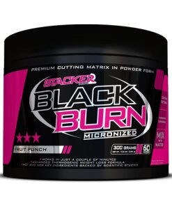 Stacker2 Europe - Black Burn mikroniserad fruktpunch + 300 g