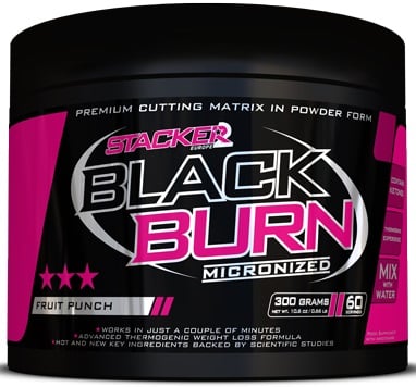 Stacker2 Europe - Black Burn mikroniserad fruktpunch + 300 g