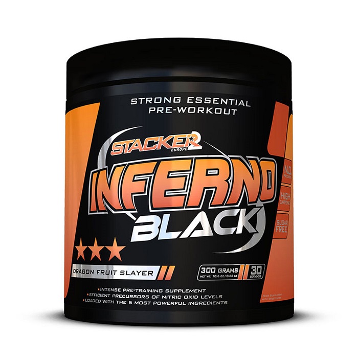 Stacker2 Europe - Inferno Svart Dragonfrukt Slayer + 300 g