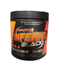 Stacker2 Europe - Inferno Svart Orange Overdrive + 300 g