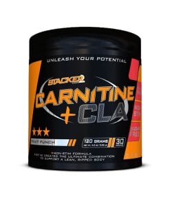 Stacker2 Europe - Karnitin + CLA Fruktpunch + 120 g