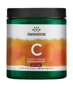 Swanson - 100% ren C-vitaminpulver + 454 g