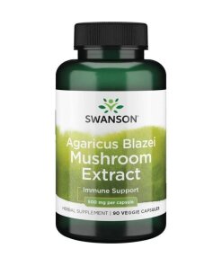 Swanson - Agaricus blazei svampextrakt + 500 mg