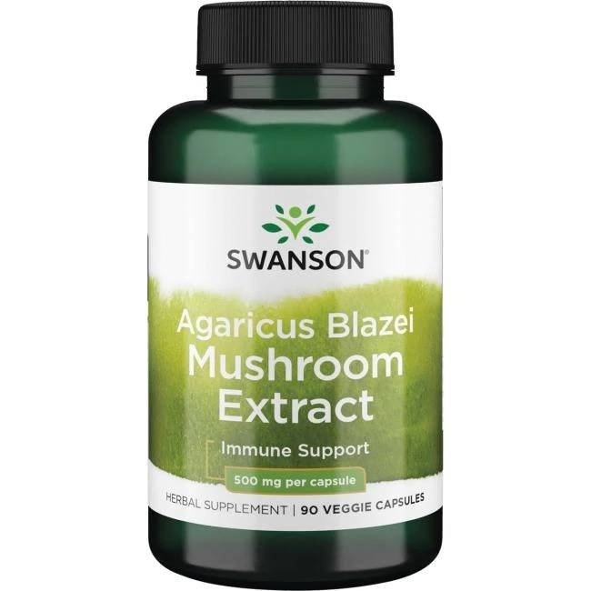 Swanson - Agaricus blazei svampextrakt + 500 mg