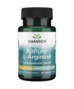 Swanson - AjiPure L-arginin 500 mg + 60 kapslar
