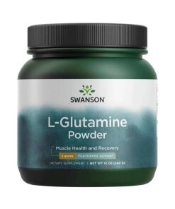 Swanson - AjiPure L-glutaminpulver + 340 g