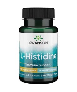 Swanson - AjiPure L-histidin + 60 vegetabiliska kapslar