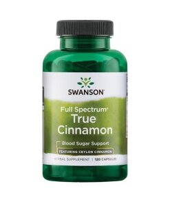 Swanson - Äkta kanel 300 mg + 120 kapslar