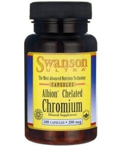 Swanson - Albion Chelated Krom + 200 µg