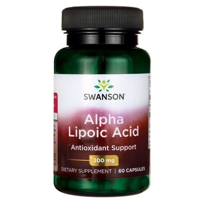 Swanson - Alfa-liponsyra 300 mg + 60 kapslar
