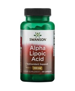 Swanson - Alfa-liponsyra 600 mg + 60 kapslar