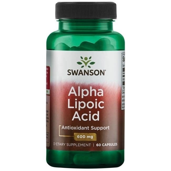 Swanson - Alfa-liponsyra 600 mg + 60 kapslar