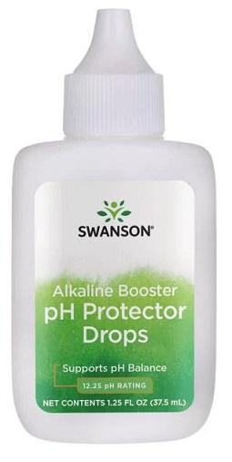 Swanson - Alkalisk boost pH-skyddande droppar + 37 ml