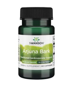 Swanson - Arjuna-bark 10:1 extrakt + 40 mg - 60 kapslar