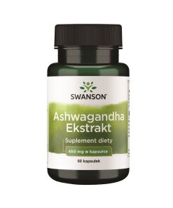 Swanson - Ashwagandha-extrakt + 60 kapslar