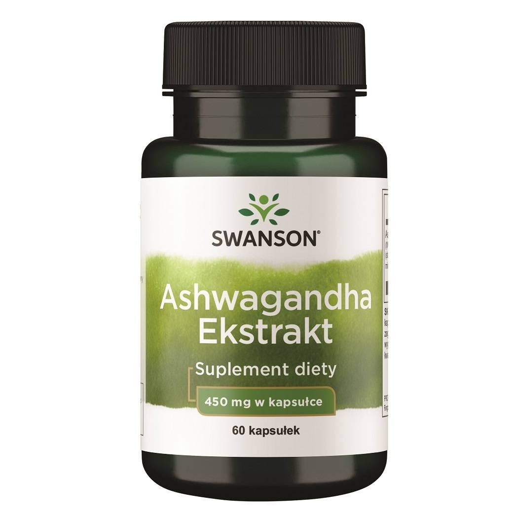 Swanson - Ashwagandha-extrakt + 60 kapslar