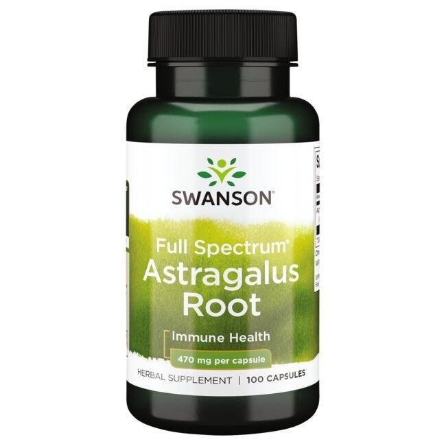 Swanson - Astragalusrot + 470 mg