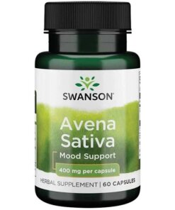 Swanson - Avena sativa 400 mg + 60 kapslar