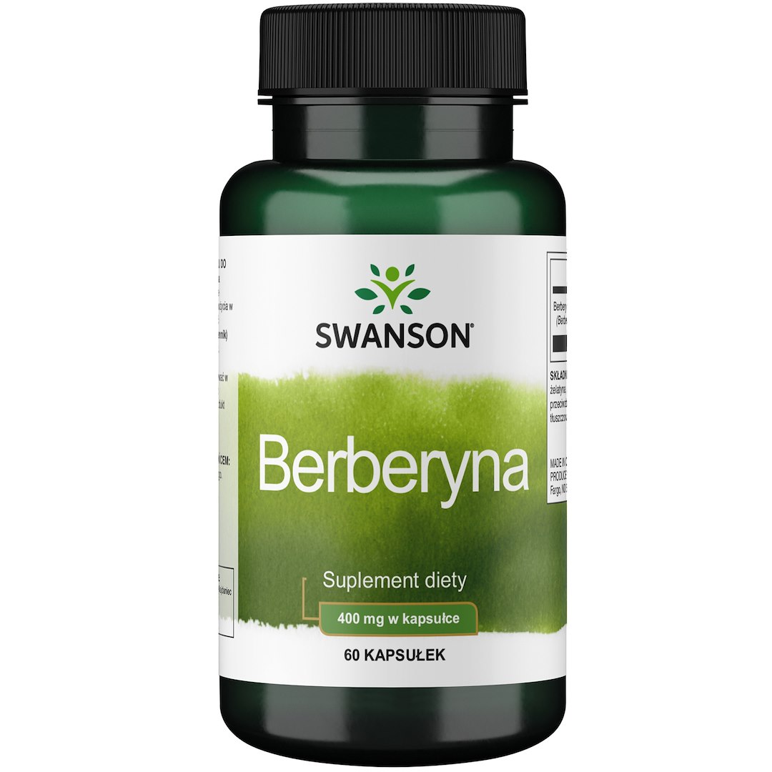 Swanson - Berberin 400 mg + 60 kapslar