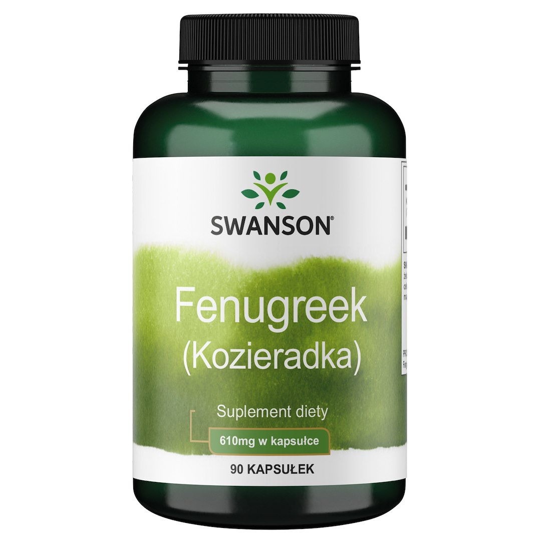 Swanson - Bockshornsklöver 610 mg + 90 kapslar