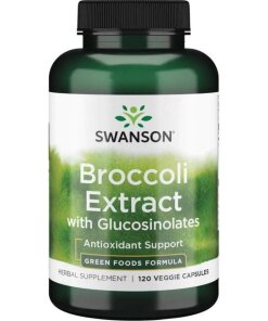 Swanson - Broccoliextrakt med glukosinolater + 120 kapslar