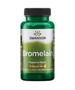 Swanson - Bromelain 500 mg + 60 Vcaps
