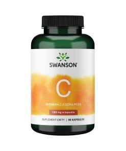 Swanson - C-vitamin 1000 mg med nypon + 90 kapslar